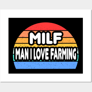 MILF Man I Love Farming Vintage Posters and Art